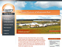 Tablet Screenshot of countryviewfamilyfarms.com